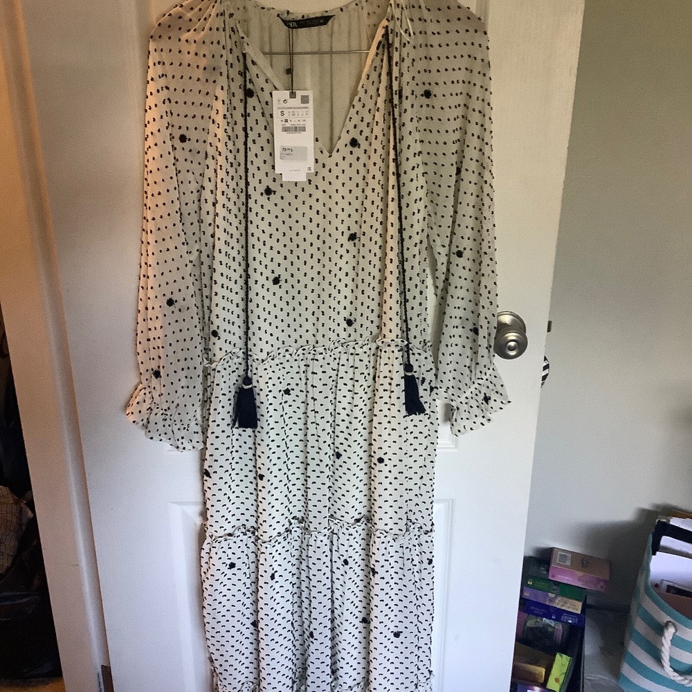 Long Zara maxi dress new
